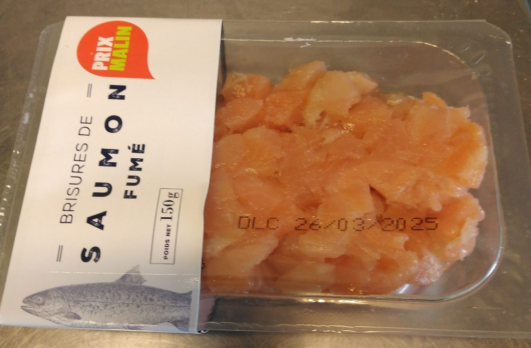 Rappel de brisures de saumon fume Grand Frais pour listeria