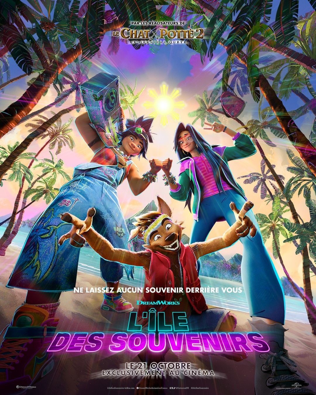 Affiche officielle du film d'animation DreamWorks 